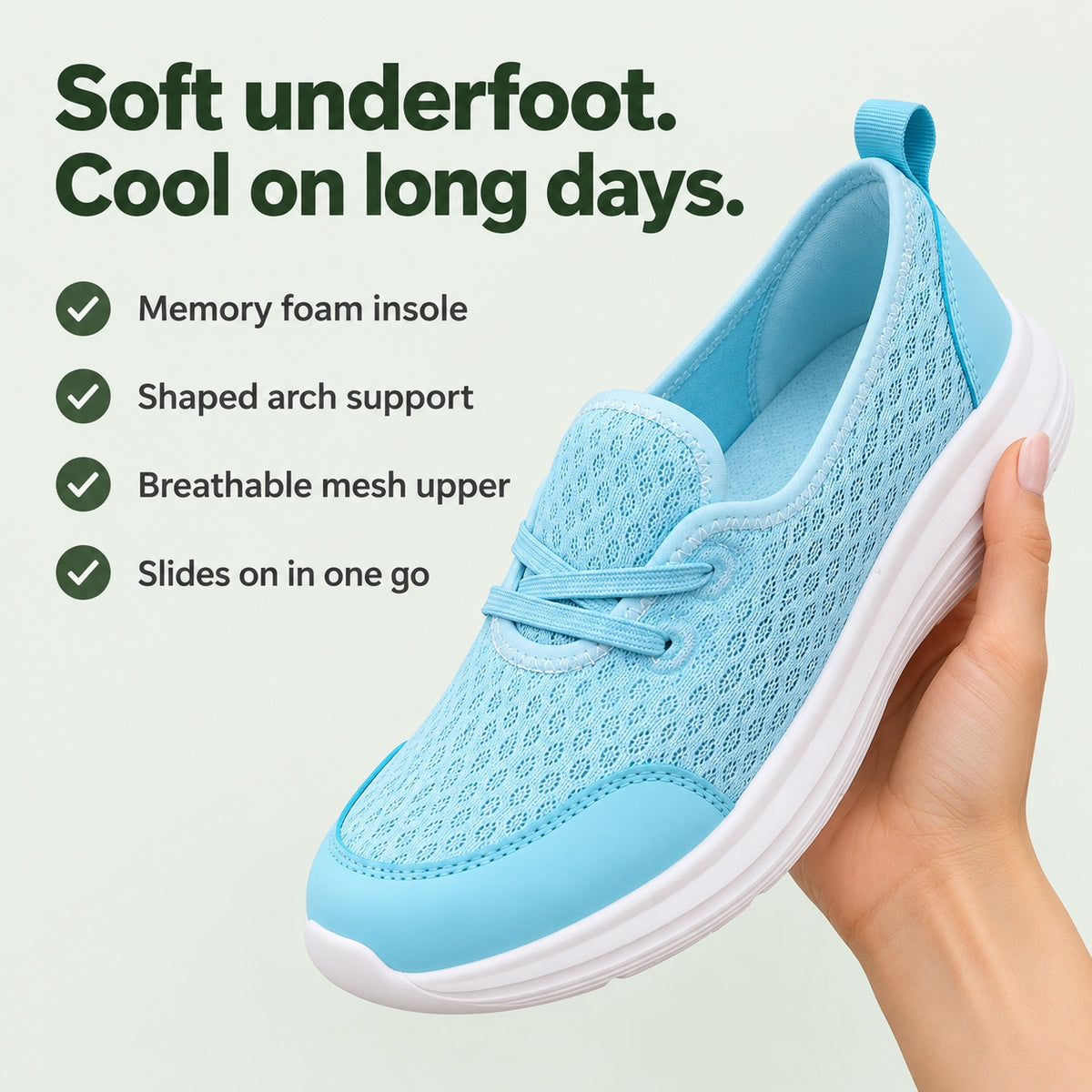 Marjorie – Women's Orthopedic Shoes, key benefits