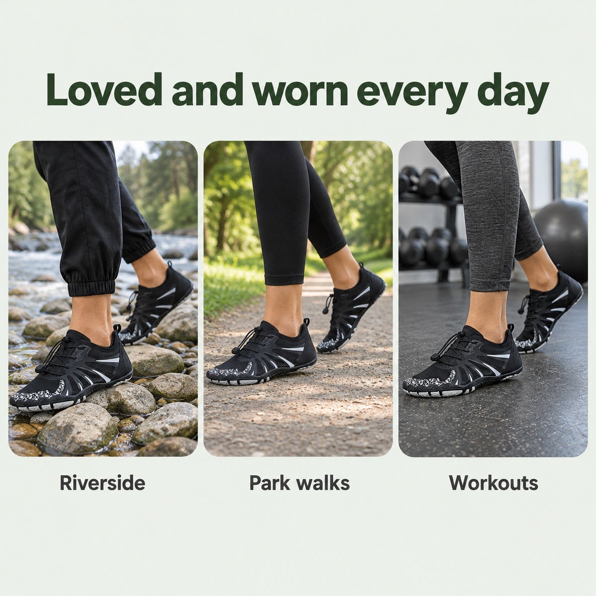 Martha – Women's Barefoot Shoes, worn every day