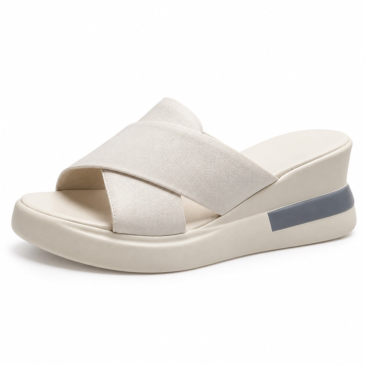 Mason – Unisex Wide Toe Box Sandals in Beige