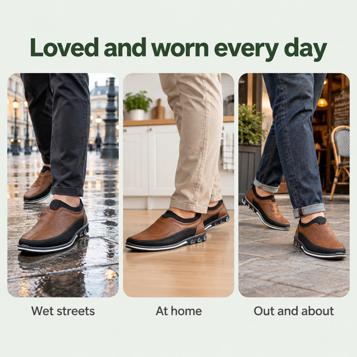 Matt – Men's Non-Slip Loafers, worn every day