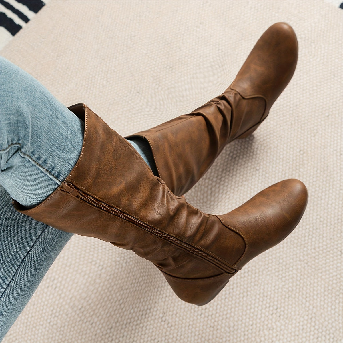 Cassidy – Unisex Wide Calf Boots for Full Calves - photo 2