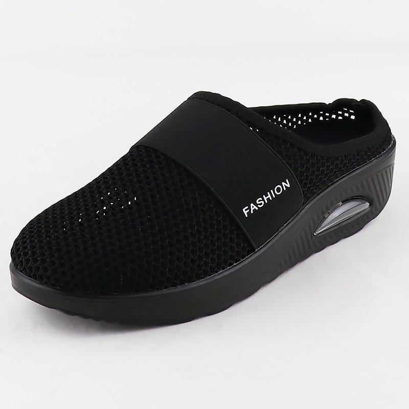 Diabetic Shoes for Swollen Feet — Extra-Wide, Adjustable, Memory Foam