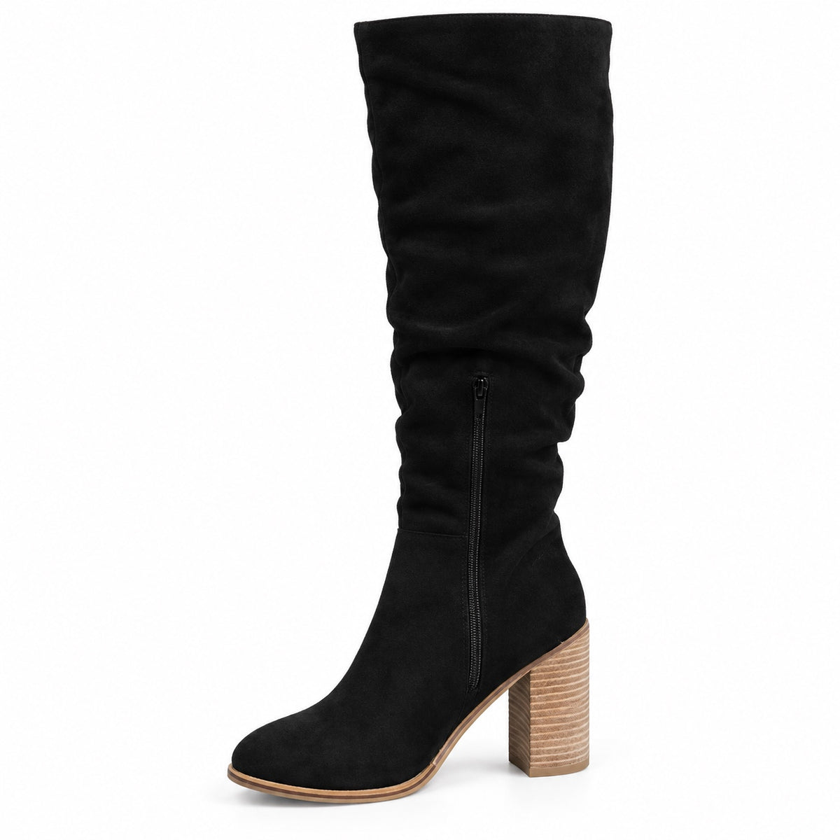 Meghan – Women's Wide Calf Boots in Black