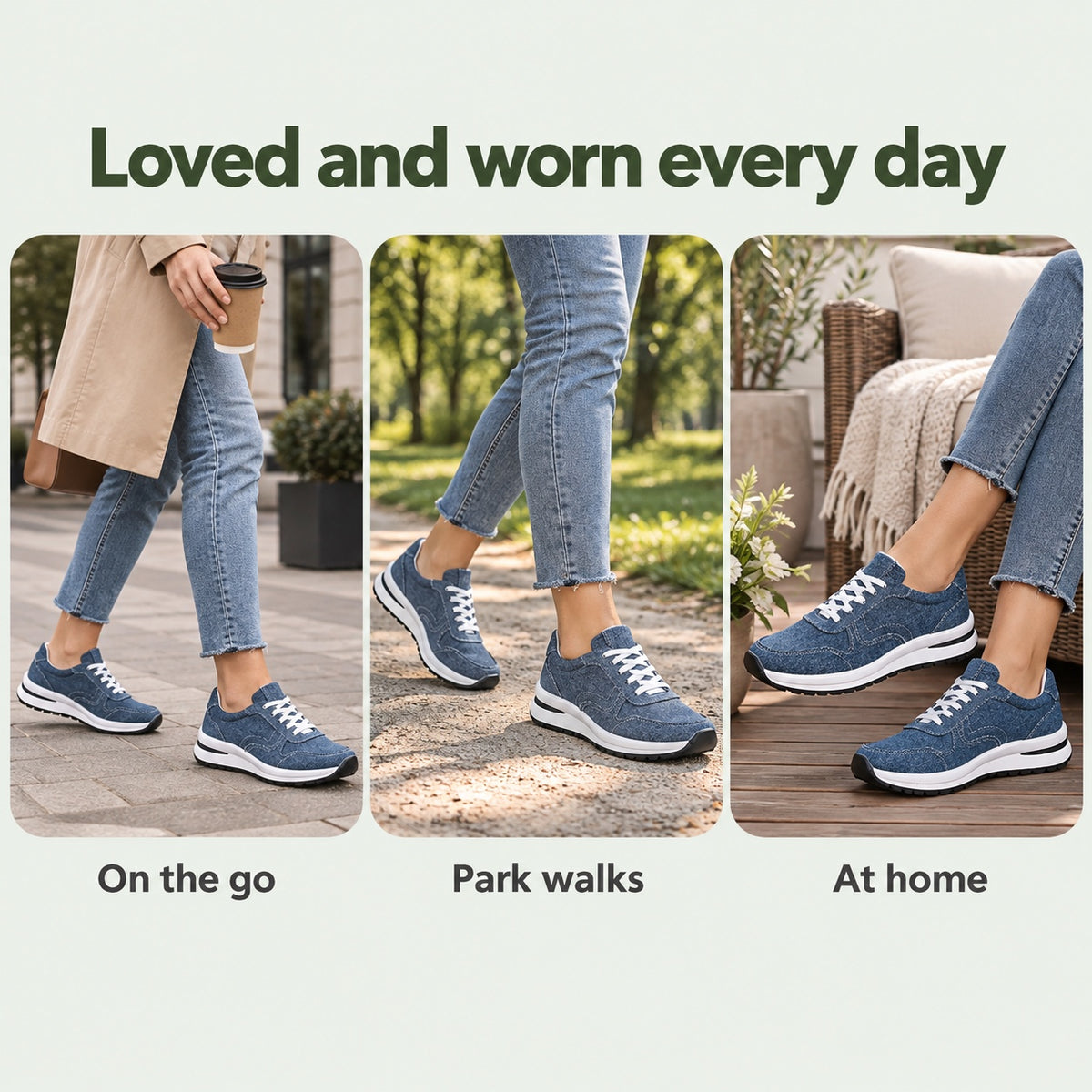 Melissa – Women's Orthopedic Sneakers, worn every day