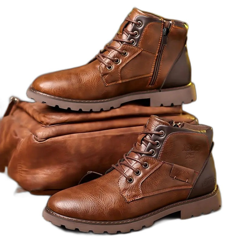 Marc – Botas cómodas de hombre con plantilla acolchada