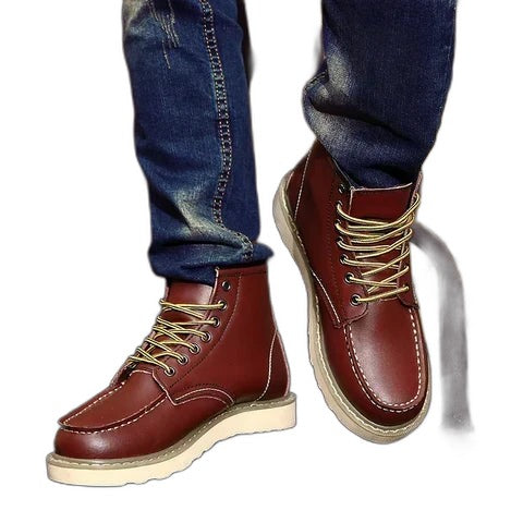 Roderick – Men's Comfort Boots with a Soft Lining