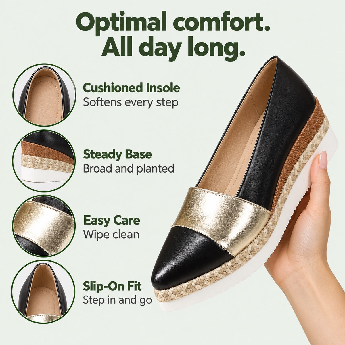 Michele – Women's Orthopedic Shoes, features