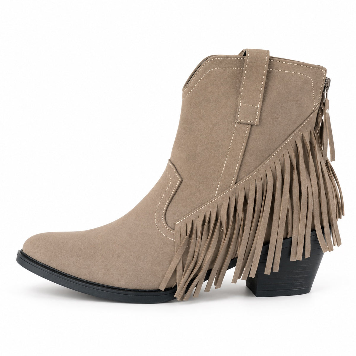 Miller – Unisex Wide Calf Boots in Print Beige