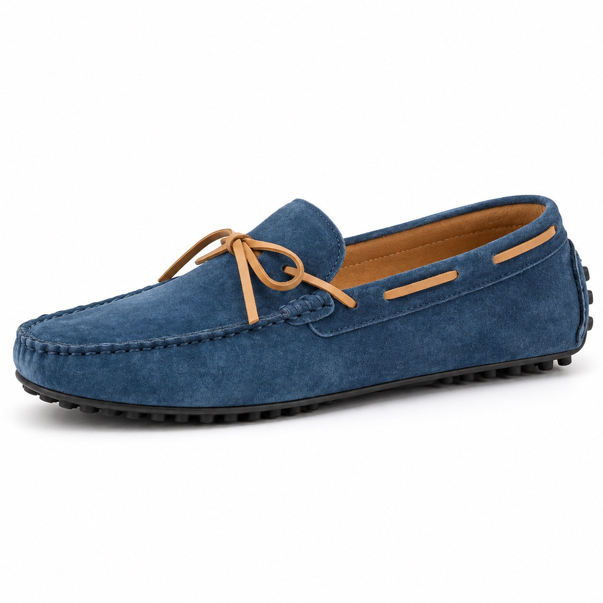 Milton – Men's Slip-On Loafers in Blue