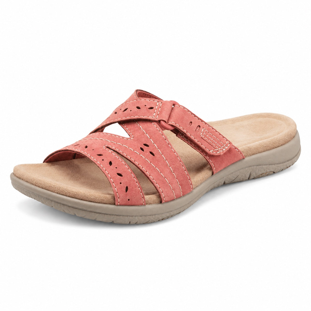 Nadine – Women's Wide Toe Box Sandals in Pink