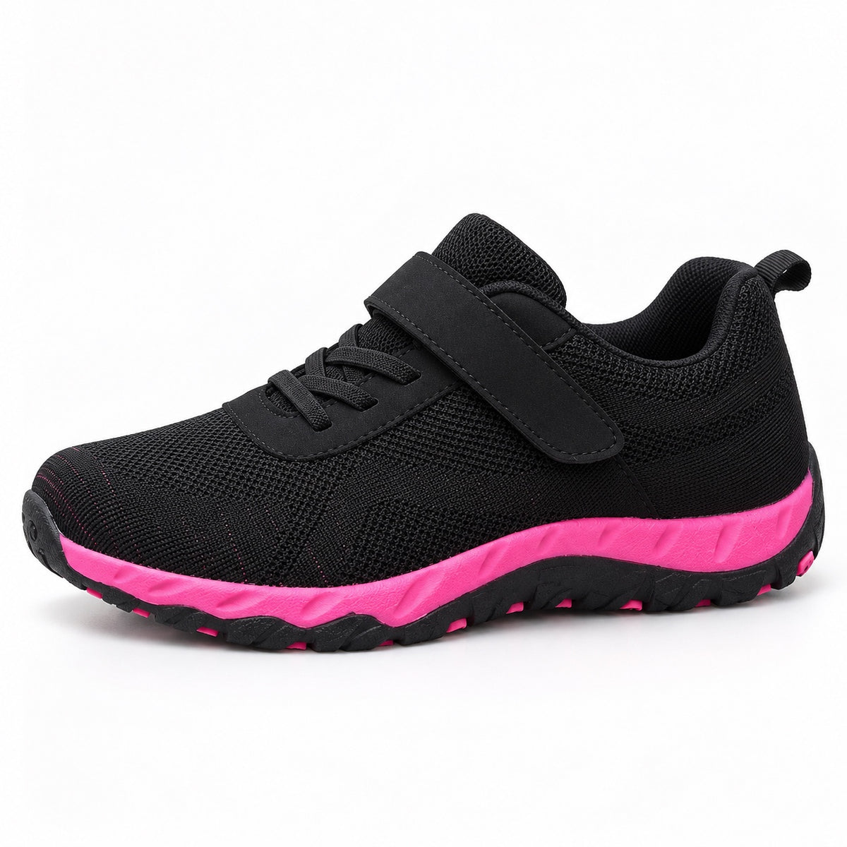 Natalie – Women's Plantar Fasciitis Shoes in Black rose