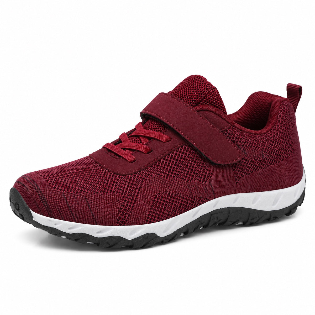 Natalie – Women's Plantar Fasciitis Shoes in Dark Red
