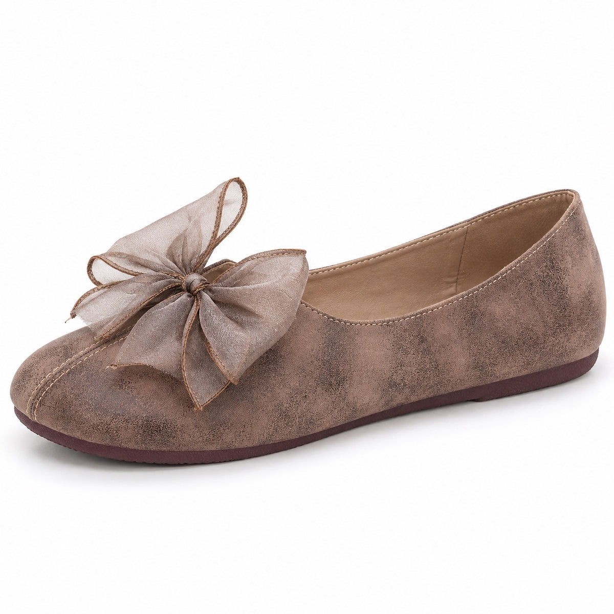 Nguyen – Unisex Slip-On Shoes in Coffee Brown