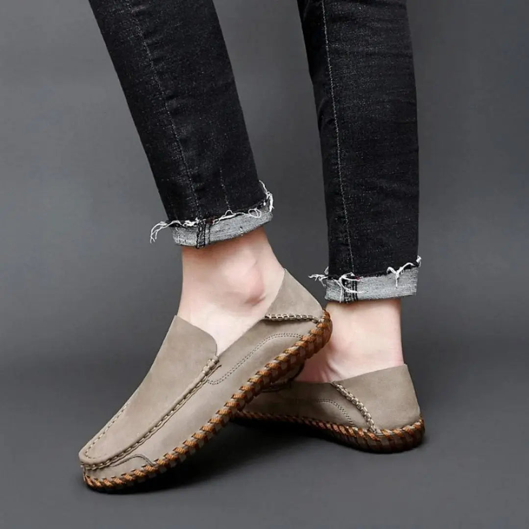 Nelson – Men's Non-Slip Loafers with a Slip-Resistant Sole