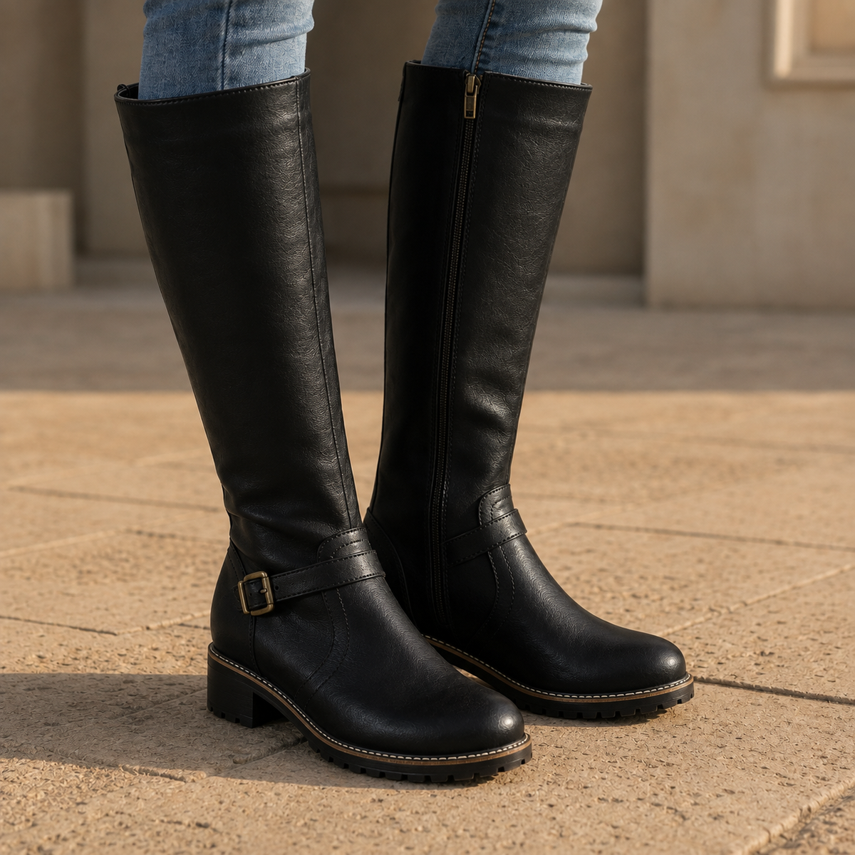 Lennox – Unisex Wide Calf Boots with a Roomy Shaft - photo 3