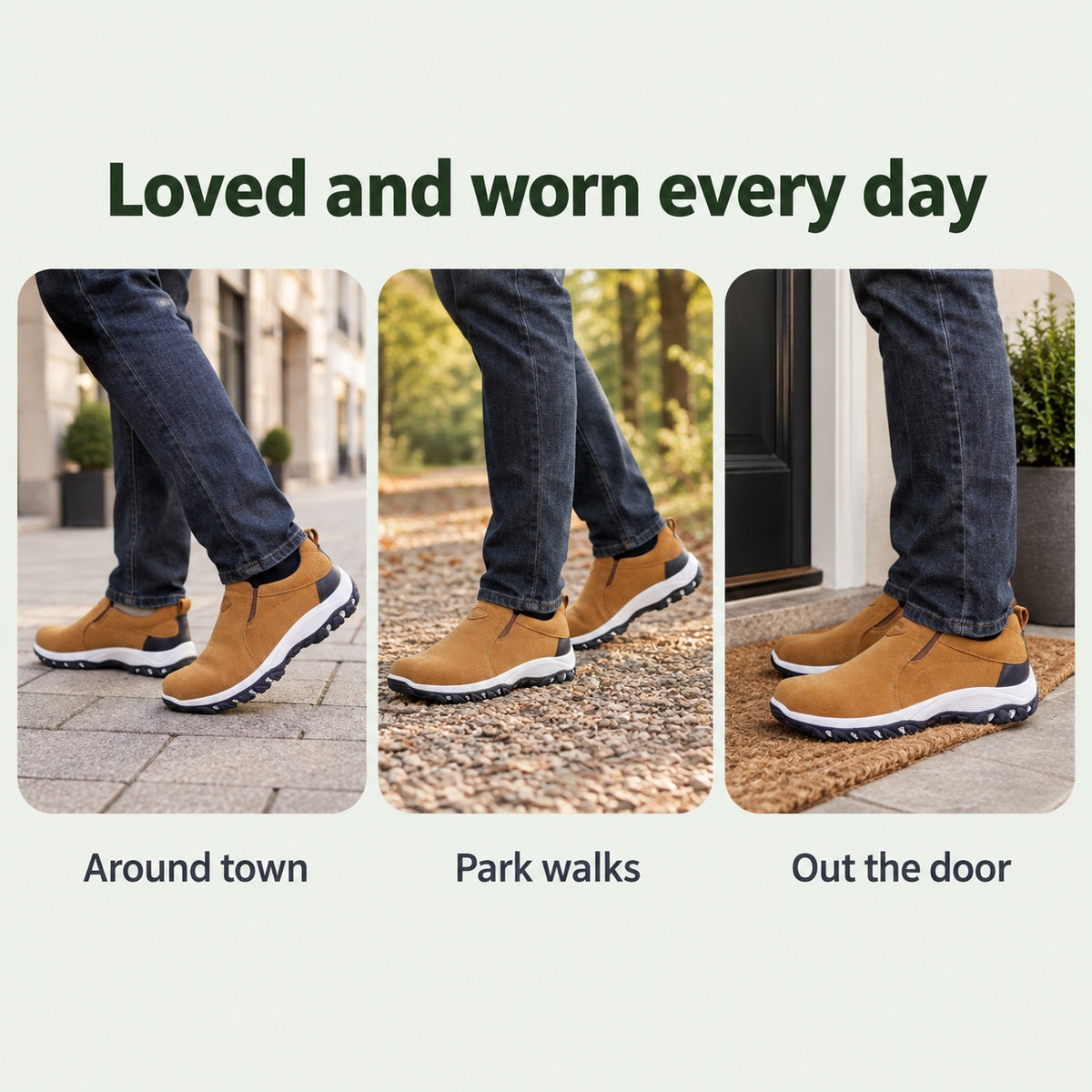 Obrien – Unisex Slip-On Shoes, worn every day