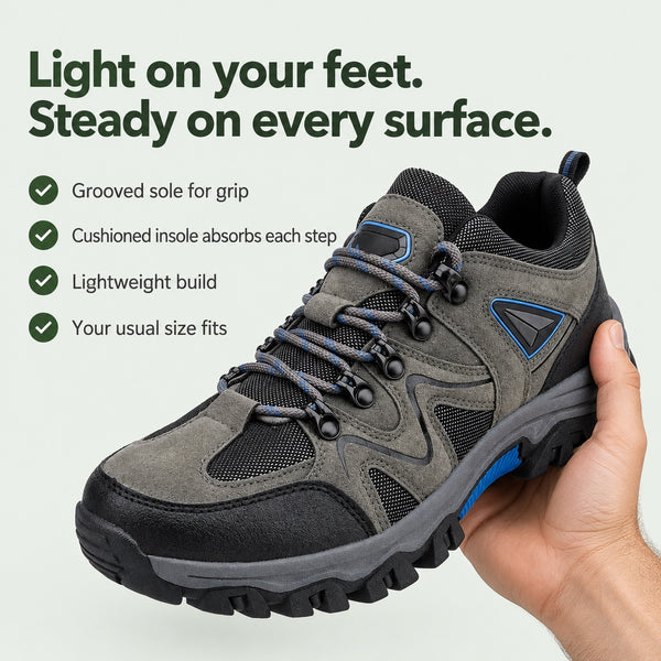 Oliver – Men's Non-Slip Shoes, key benefits