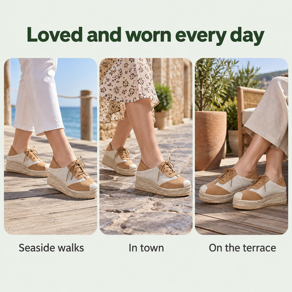 Opal – Women's Plantar Fasciitis Sneakers, worn every day