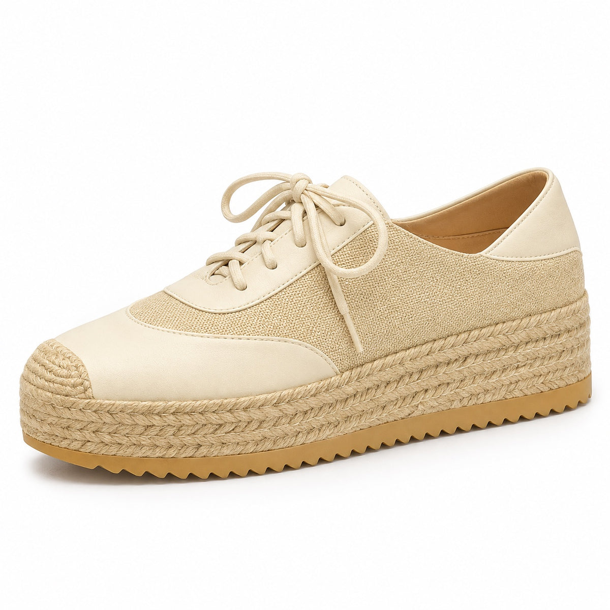 Opal – Women's Plantar Fasciitis Sneakers in Beige