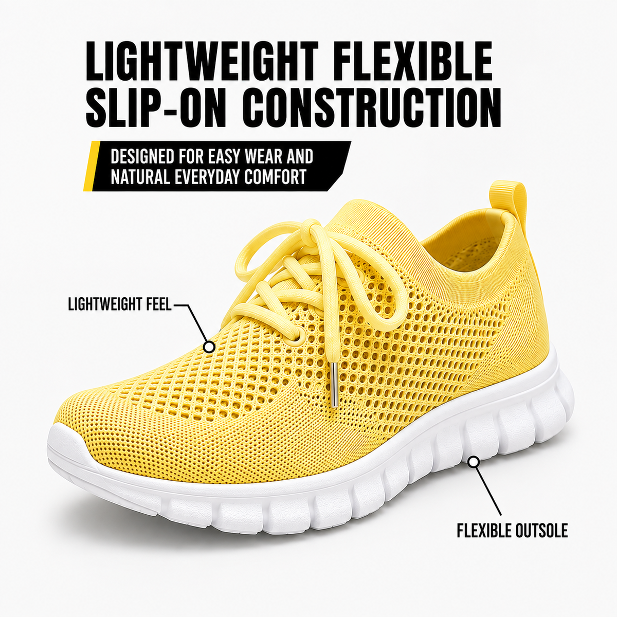Annie – Women's Arch Support Sneakers with a Deep Heel Cup - photo 1