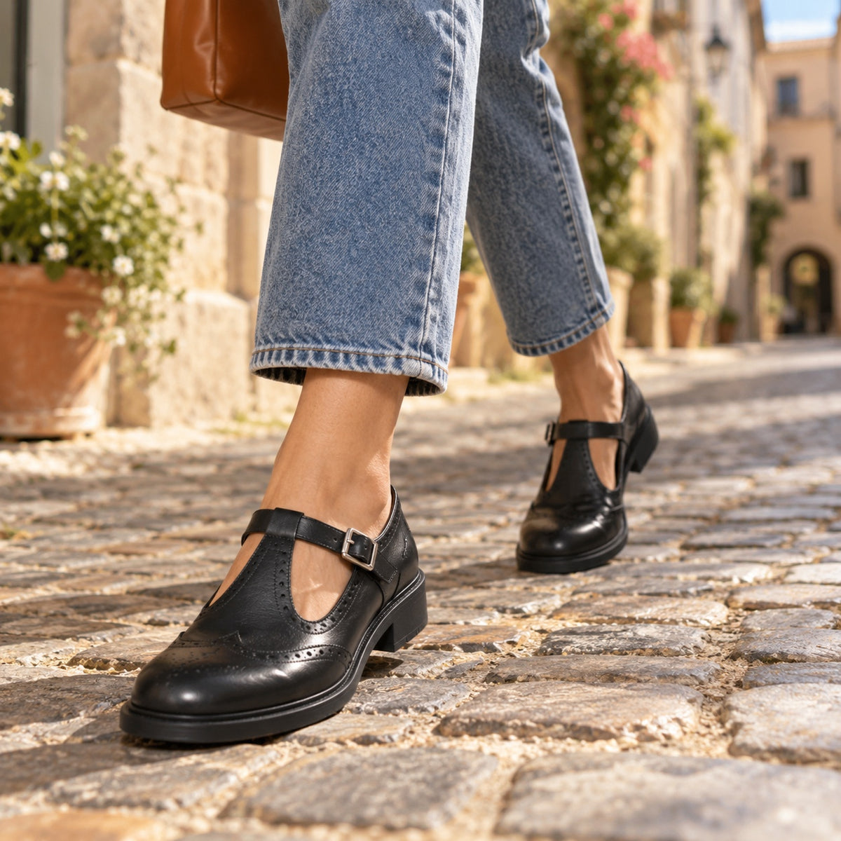 Park – Unisex Arch Support Flats, worn on a walk