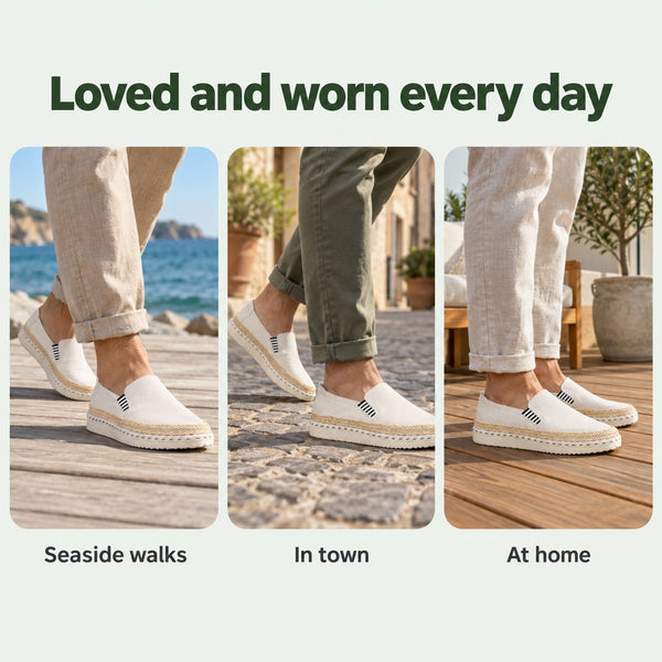 Parsons – Unisex Plantar Fasciitis Shoes, worn every day