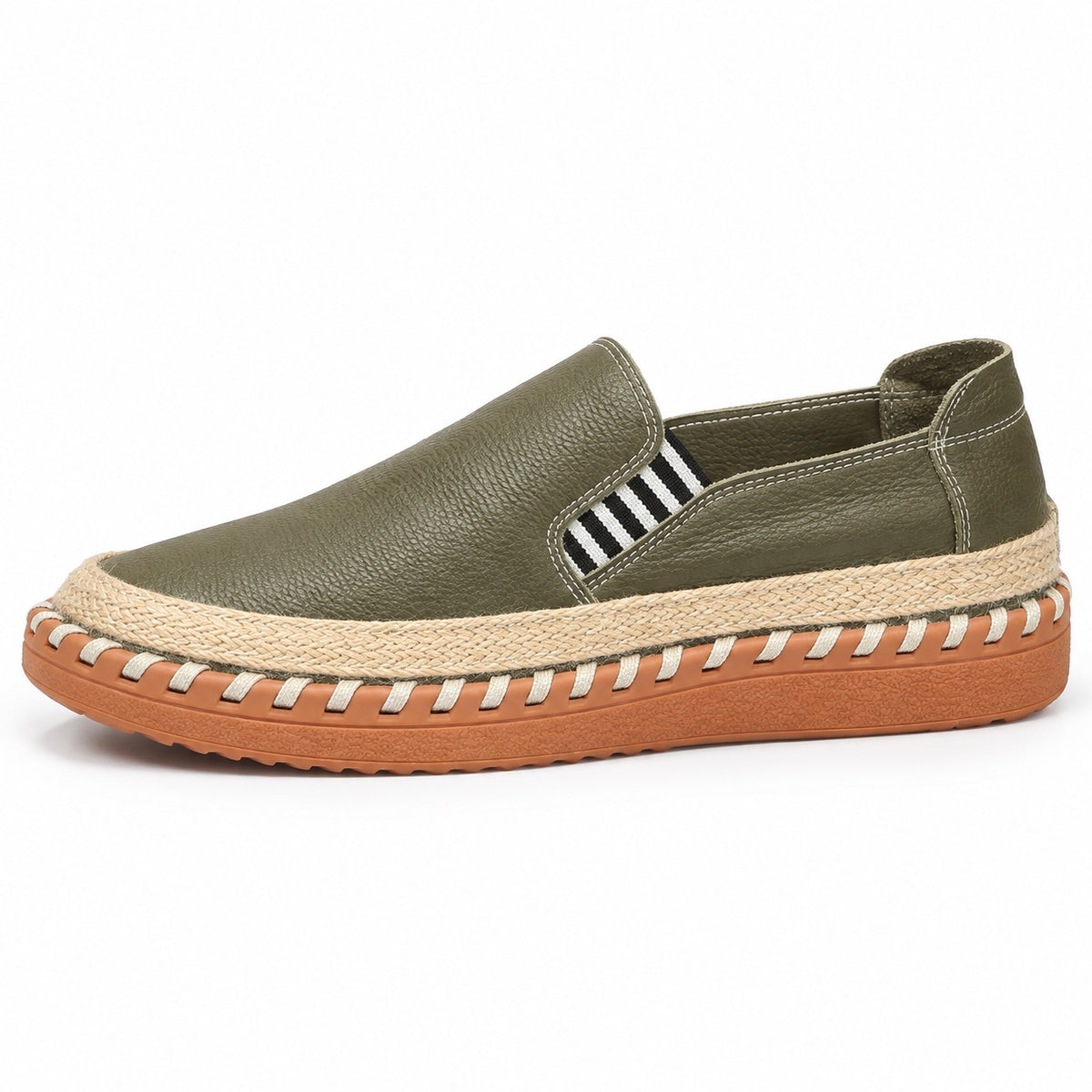 Parsons – Unisex Plantar Fasciitis Shoes in Army Green