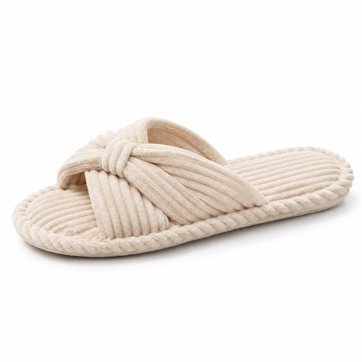 Patsy – Women's Comfort Slippers in Beige