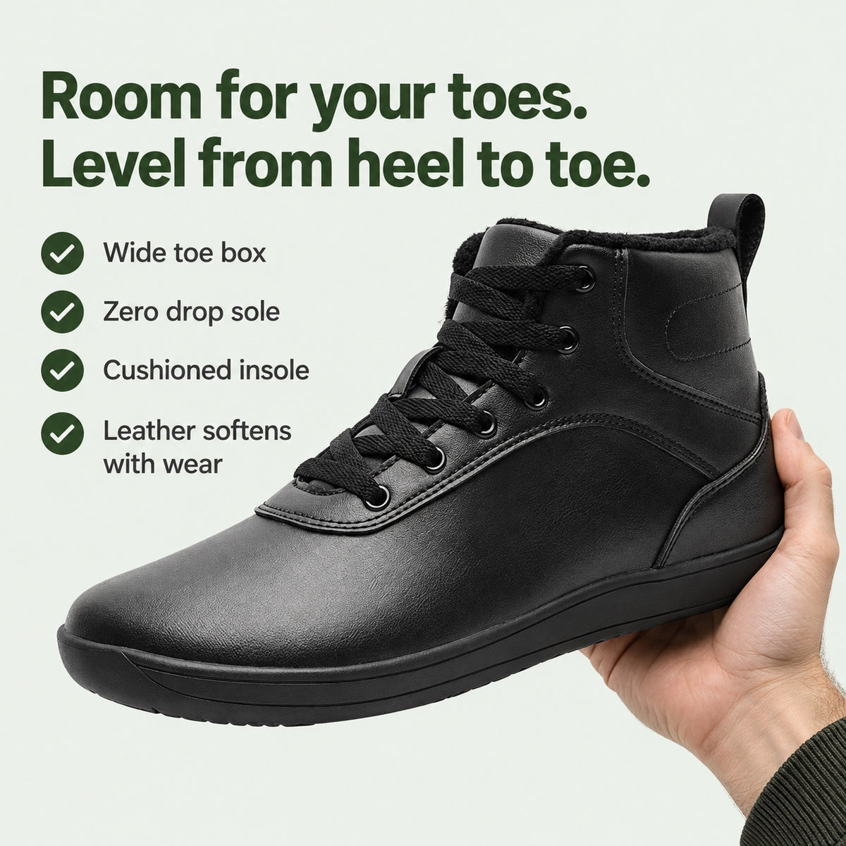 Perkins – Unisex Barefoot Sneakers, key benefits