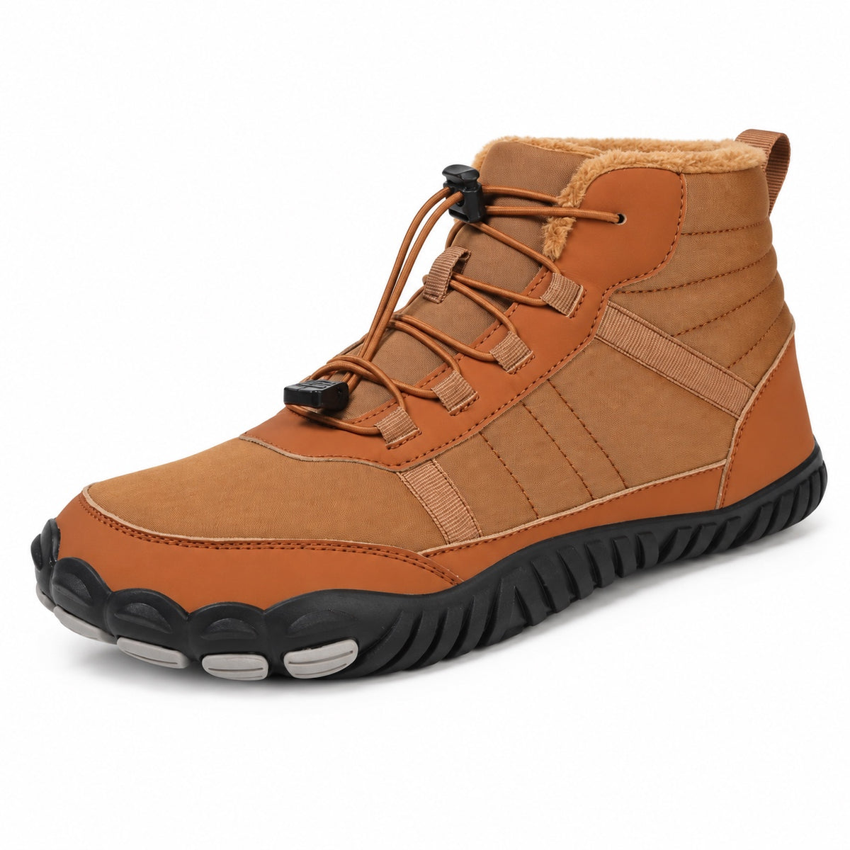 Poole – Unisex Barefoot Shoes in Brown