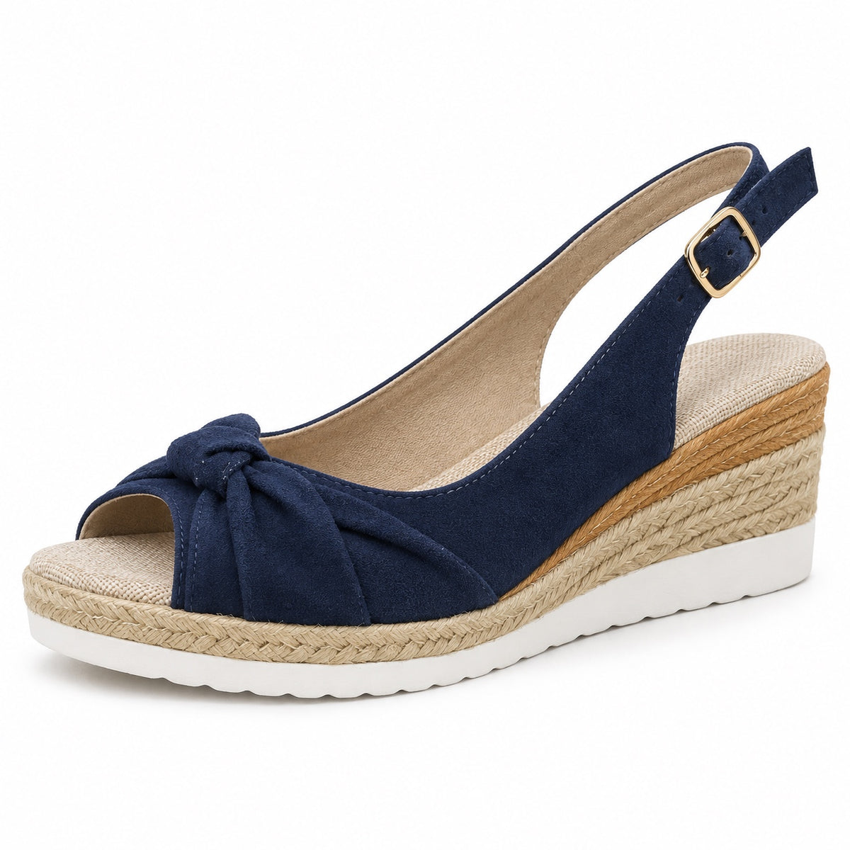 Pope – Unisex Wide Toe Box Sandals in Blue