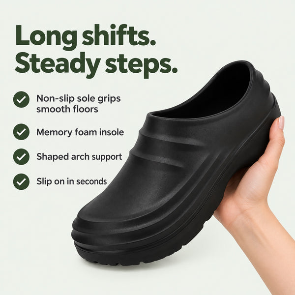 Powers – Unisex Nursing Shoes, key benefits