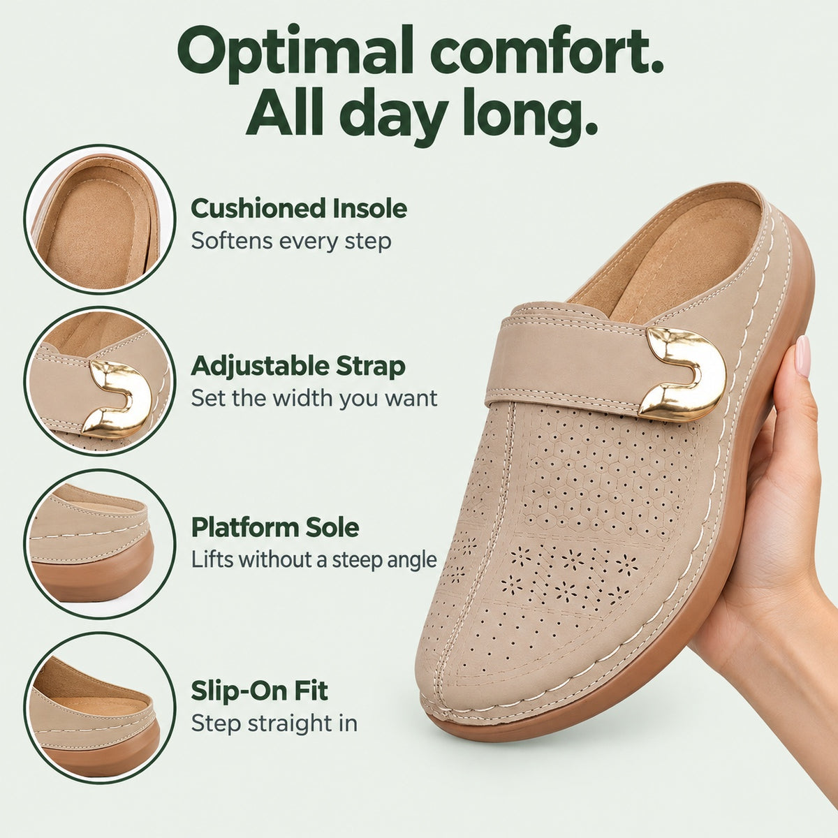 Pratt – Unisex Nursing Clogs, features