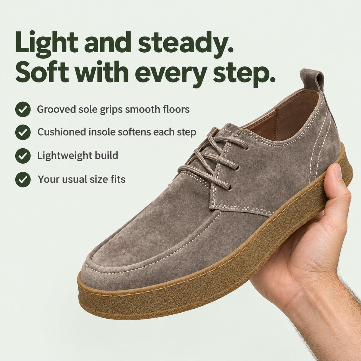 Raul – Men's Non-Slip Sneakers, key benefits