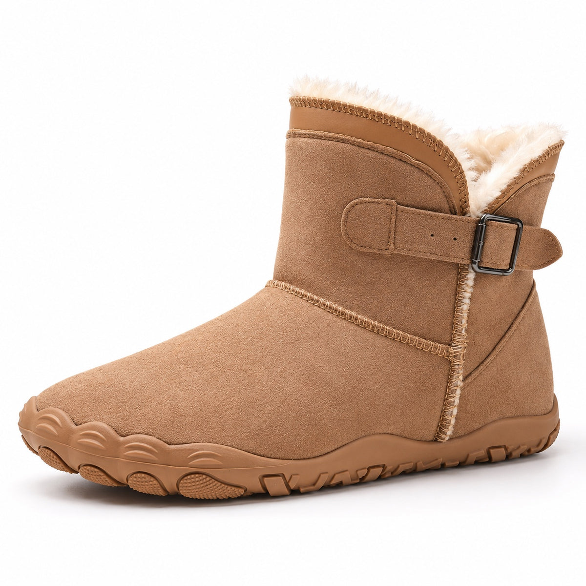 Remy – Unisex Comfort Boots in Chestnut Brown