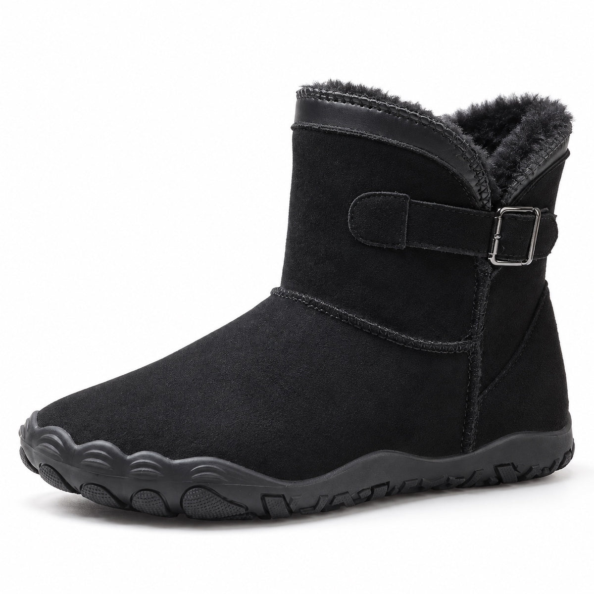 Remy – Unisex Comfort Boots in Midnight Black