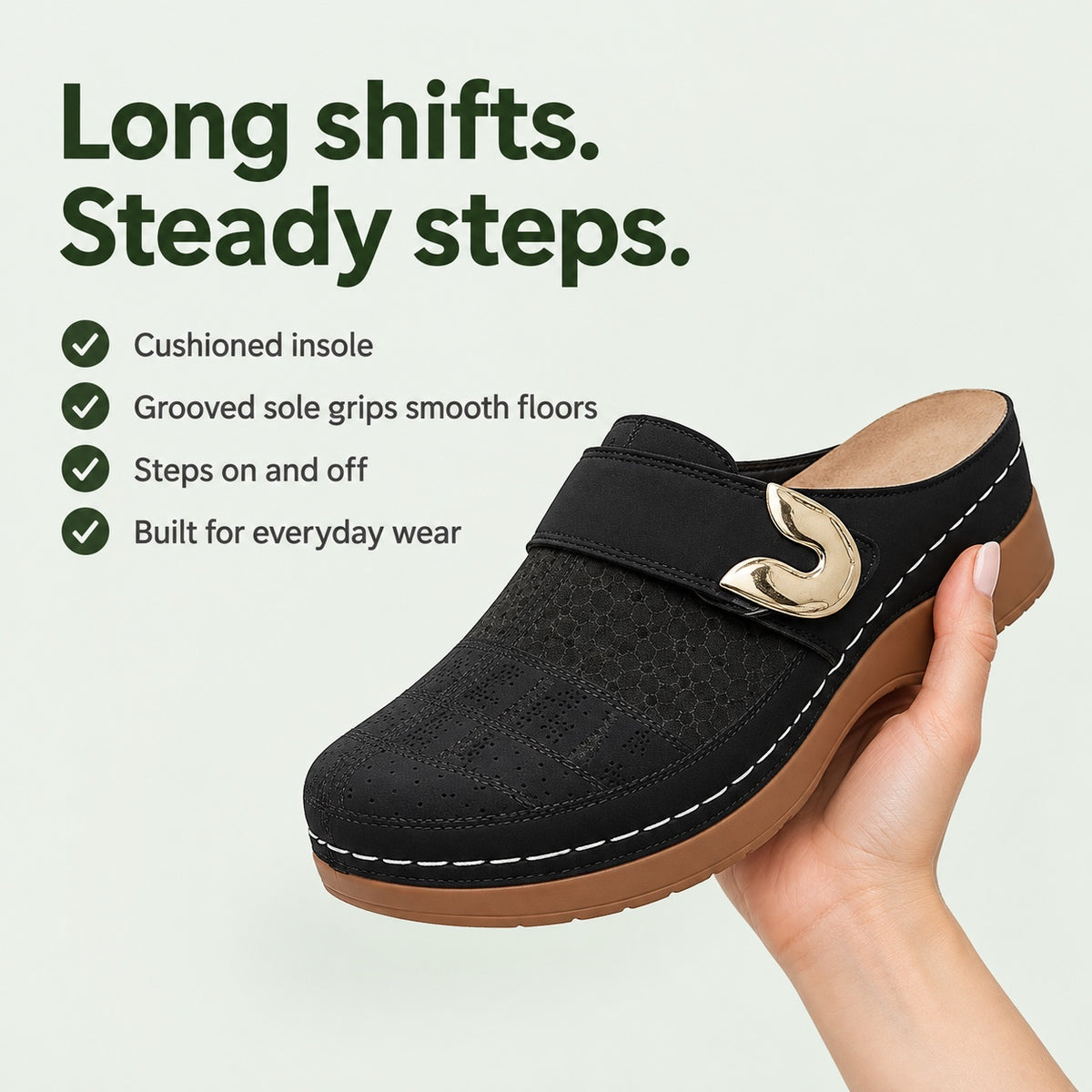 Renee – Women's Nursing Clogs, key benefits