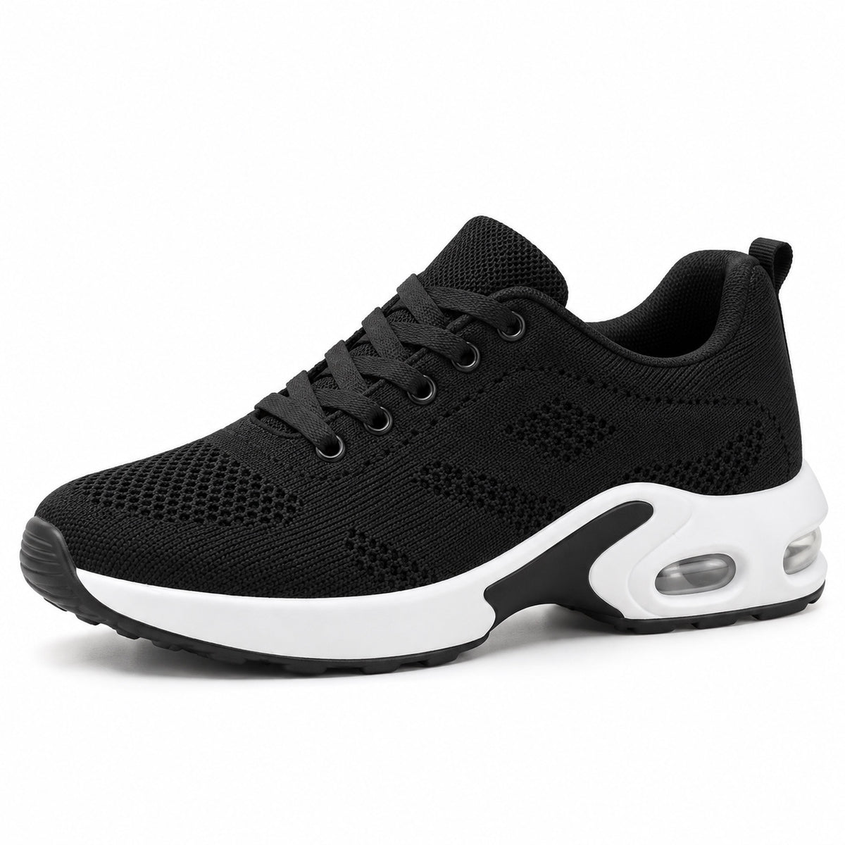 Rhonda – Women's Arch Support Sneakers in Midnight Black