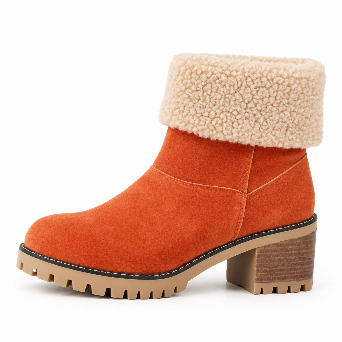 Roberta – Women's Comfort Boots in Orange