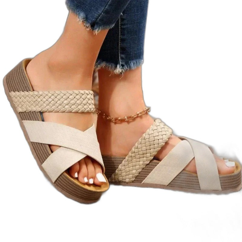 Rowan – Unisex Wide Toe Box Sandals with Room for Bunions