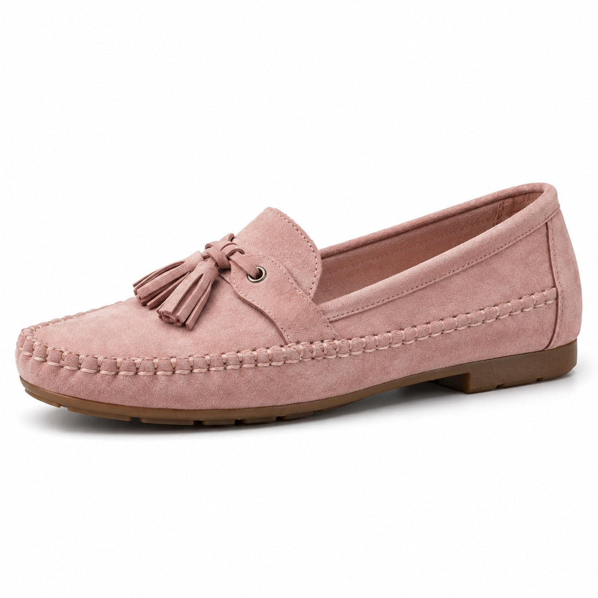 Robertson – Unisex Slip-On Loafers in Rose Mist