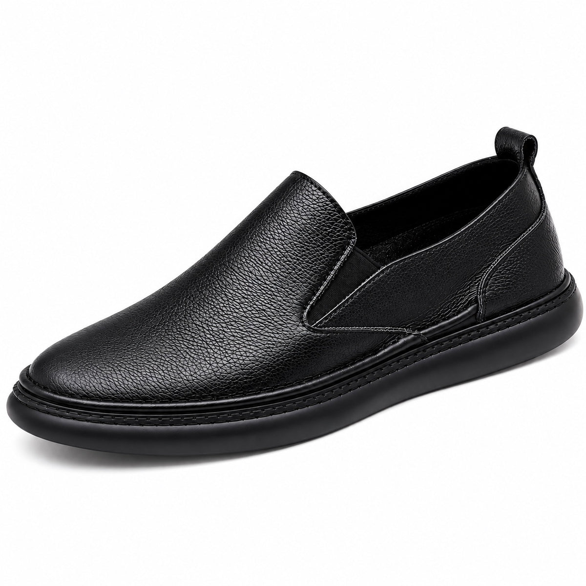 Rodney – Men's Arch Support Loafers in Black