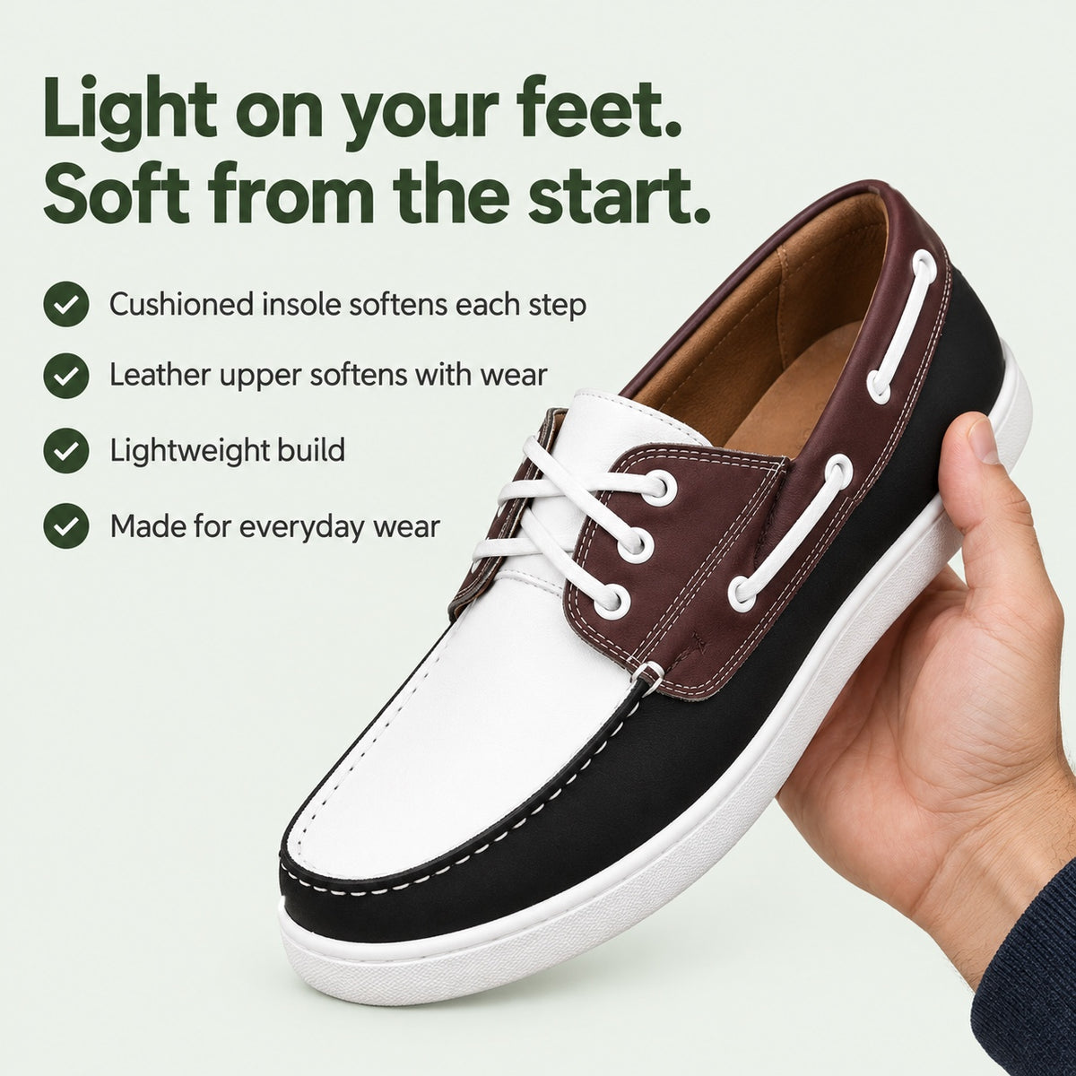 Rodolfo – Men's Walking Shoes, key benefits