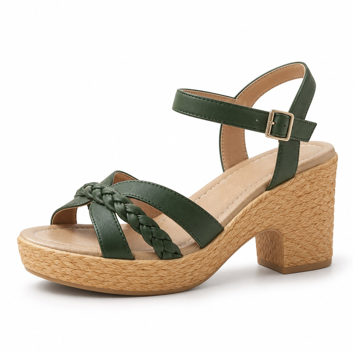 Rogers – Unisex Comfortable Sandals in Olive Green