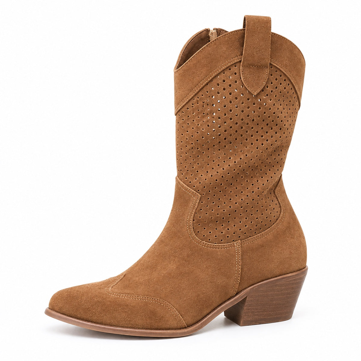 Ronda – Women's Wide Calf Boots in Brown