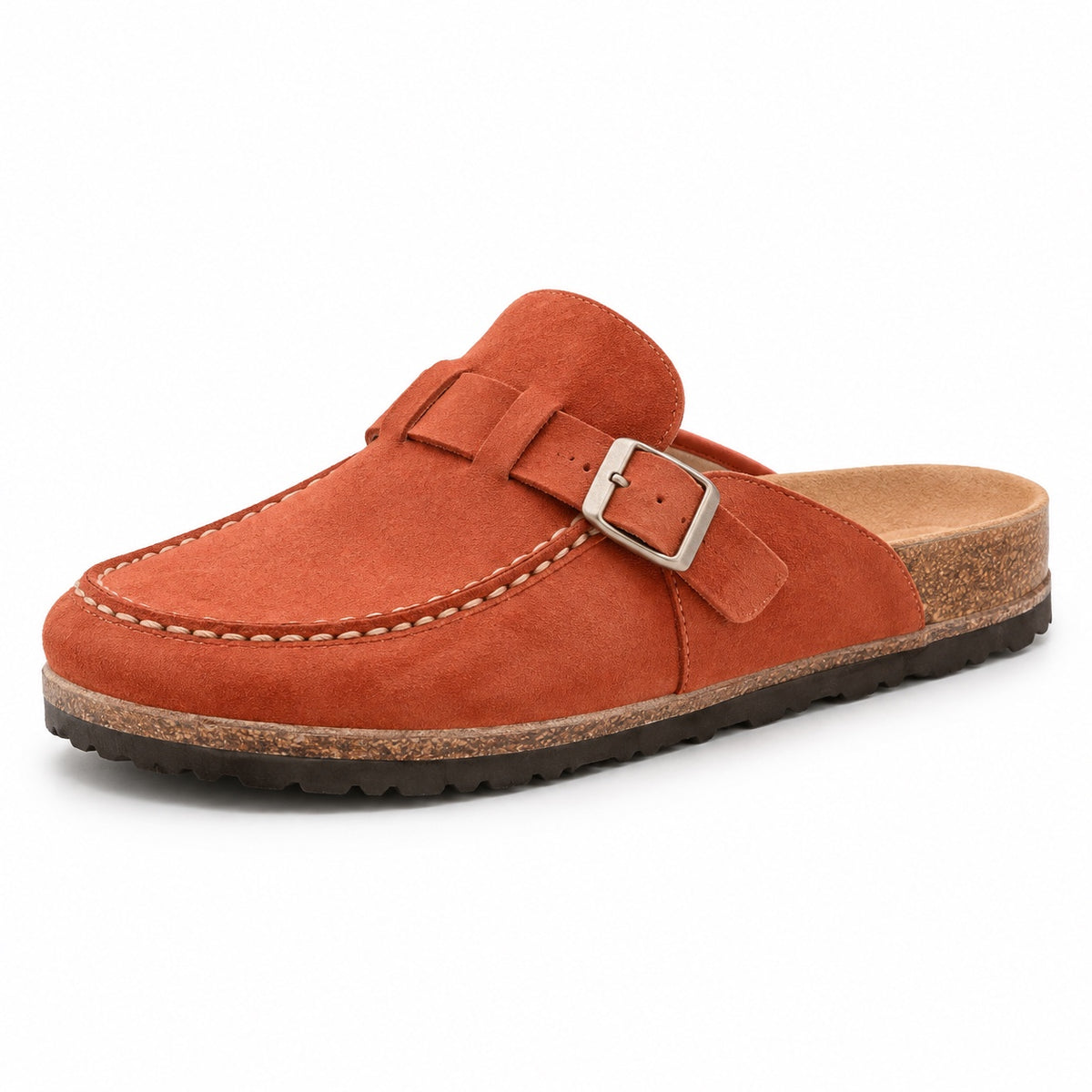 Rosa – Women's Comfort Shoes in Red/Orange