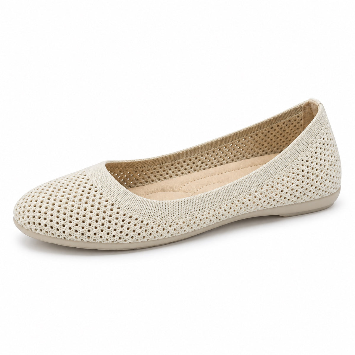 Rosemary – Women's Arch Support Shoes in Cream White