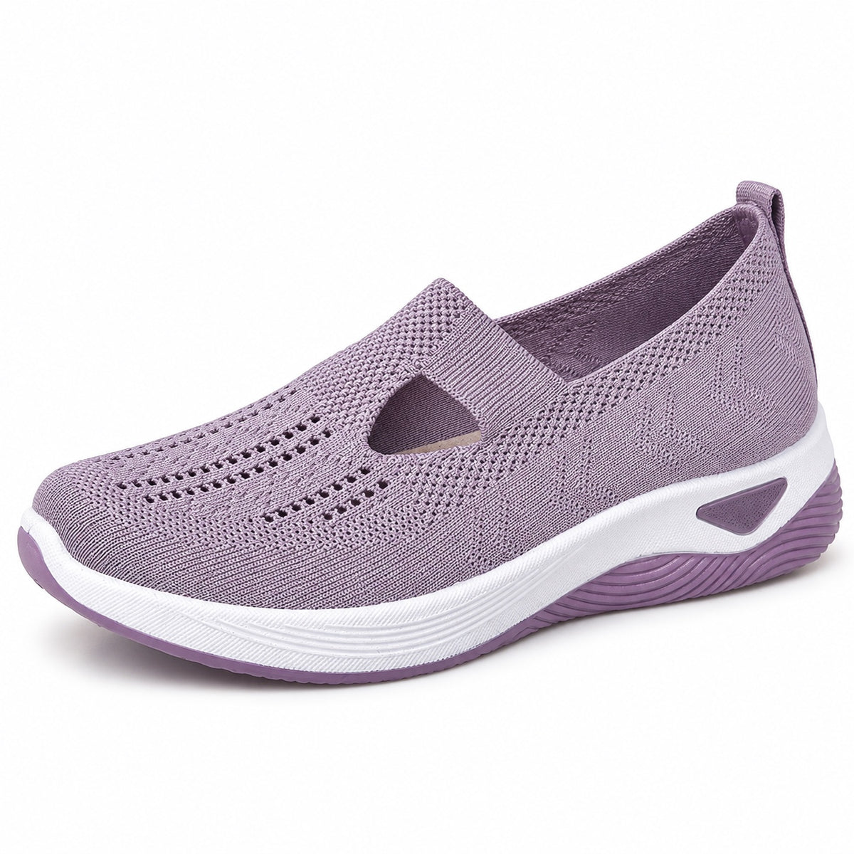 Rylan – Unisex Slip-On Shoes in Light purple