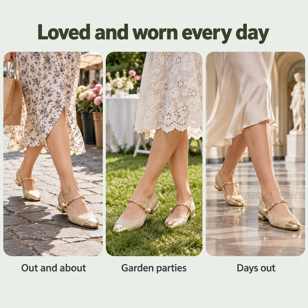 Sara – Women's Orthopedic Flats, worn every day