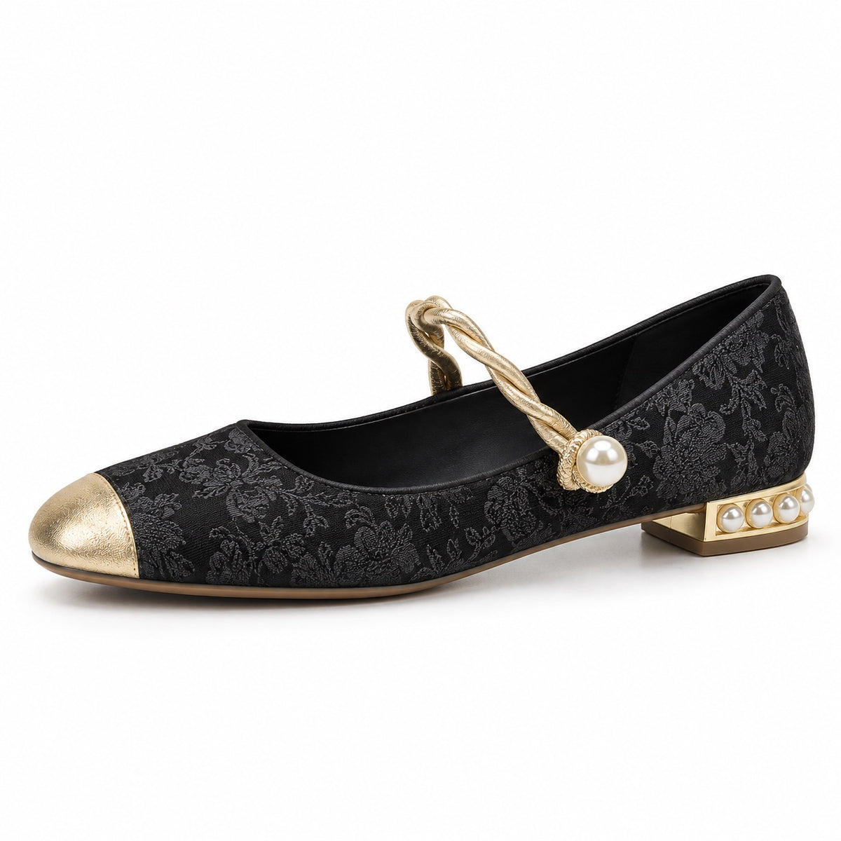 Sara – Women's Orthopedic Flats in Black